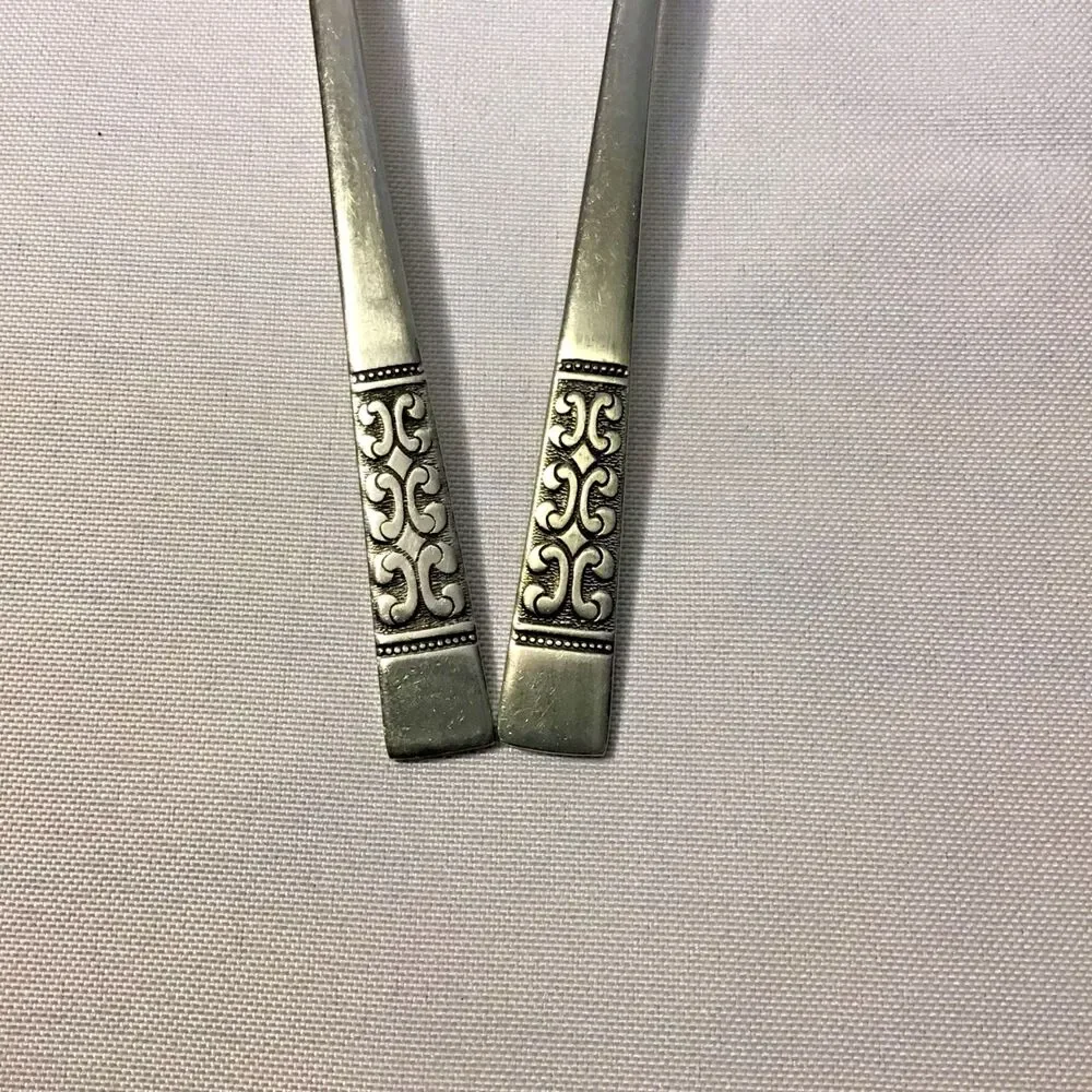 Stanley Roberts/Rogers Casa Vista Stainless Steel Teaspoons Set of 2